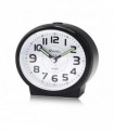 Ravel Pastille Oval Beep Quartz Alarm Clock Black RC046.3