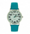 Ravel Unisex Classic Big Dial Blue Leather Strap Watch R0105.13.16A