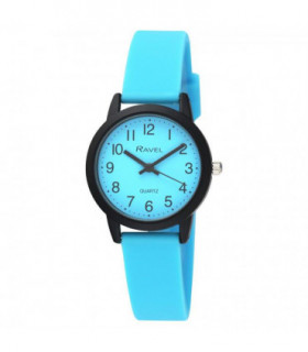 Ravel Girls & Boys Sports Blue Silicone Watch R1813.6