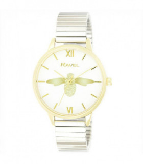 Ravel Women's Moth Design Dial Bracelet Watch RF009.1