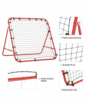 Rebounder Net  Practise Goal Play Kids Adults Baseball Soccer Training HOMCOM