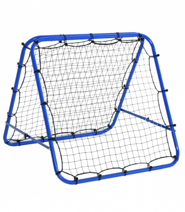 Rebounder Net Football Target Goal Training Adjustable Angles HOMCOM