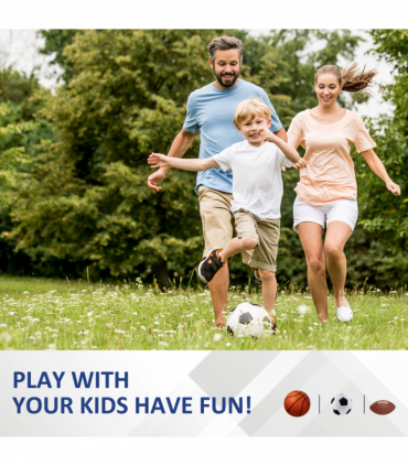 Rebounder Net Football Target Goal Training Adjustable Angles HOMCOM