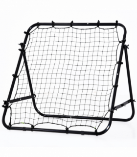 Rebounder Net Kids Adults Football Training Aid Practice Adjustable  HOMCOM