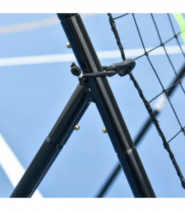 Rebounder Net Target Ball Kickback Baseball Training Equipment Play HOMCOM