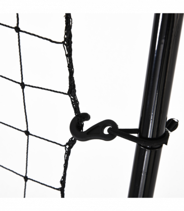 Rebounder Net Target Ball Kickback Baseball Training Equipment Play HOMCOM