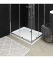 vidaXL Rectangular ABS Shower Base Tray 70x90 cm