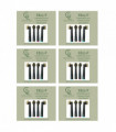 Recyclable Oral b head replacement toothbrush 6 Packs