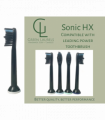 Recyclable Sonic HX head replacement toothbrush 1 Pack