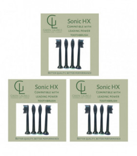 Recyclable Sonic HX head replacement toothbrush 3 Packs