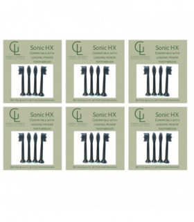 Recyclable Sonic HX head replacement toothbrush 6 Packs