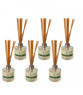 Reed Diffuser Oil Based 100ml Fresh Linen Pack of 6