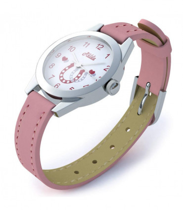 Relda Pink Horse Watch and Girls Jewellery Set – Watch Gift Set for Kids with Silvertone Horse Necklace & Bracelet REL24