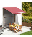 vidaXL Replacement Fabric for Awning Burgundy Red 3.5x2.5 m