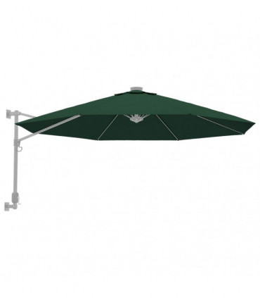 vidaXL Replacement Fabric for Cantilever Umbrella Green 350 cm