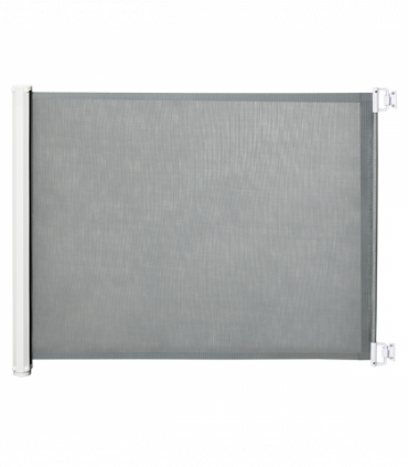 Retractable Safety Gate Folding Pet Barrier, for Doorways, Staircases, Hallways