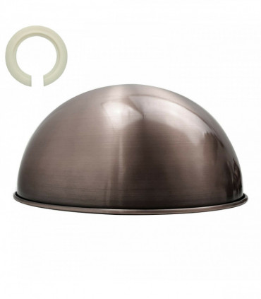 Retro Dome Easy Fit Light Shades Modern Ceiling Pendant Lampshades Metal colors
