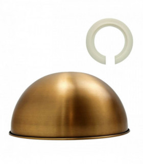 Retro Dome Easy Fit Light Shades Modern Ceiling Pendant Lampshades Metal colors