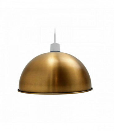 Retro Dome Easy Fit Light Shades Modern Ceiling Pendant Lampshades Metal colors