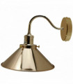 Retro Industrial Swan Neck Wall Light Indoor Sconce Metal Cone Shape Shade For  Basement, Bedroom, Dining Room, Garage