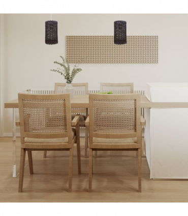 Retro Vintage 1cm Hole Barrel Cage Design Lampshade Easy Fit E27 Base Rattan Style Lamp Light Shades