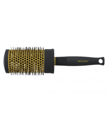 Revlon Ionic Ceramic Striking Volume Large Round Barrel Blow Dry Hair Brush Nano Anti Bacterial Technology