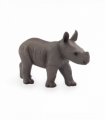 Rhino Baby Standing Toy  Realistic Wildlife Model