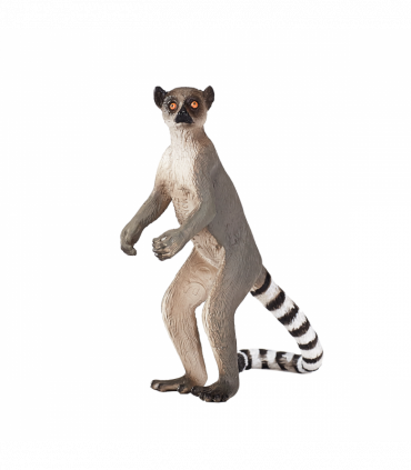 Ringtail Lemur Toy  Realistic Rainforest Wildlife Model