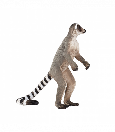 Ringtail Lemur Toy  Realistic Rainforest Wildlife Model