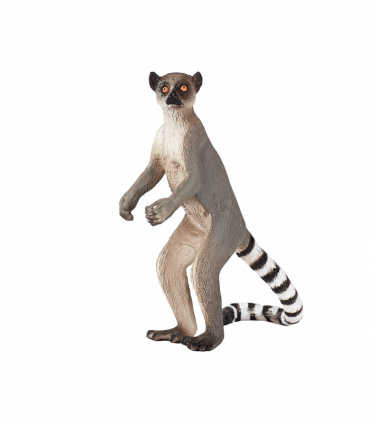 Ringtail Lemur Toy  Realistic Rainforest Wildlife Model