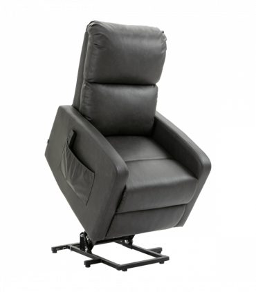 Riser and Recliner Chair, Lift Chair for Living Room w/ Remote, Grey HOMCOM