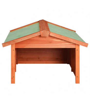 Robotic Lawn Mower Garage 72x87x50 cm Solid Firwood