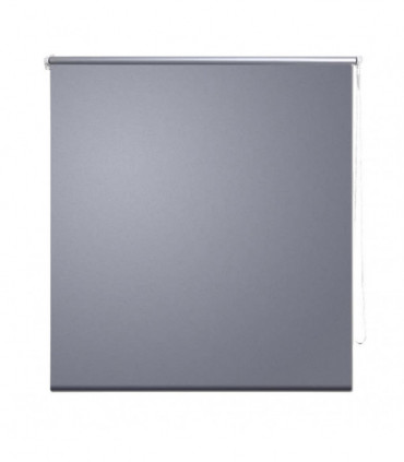 Roller Blind Blackout 120 x 230 cm Grey