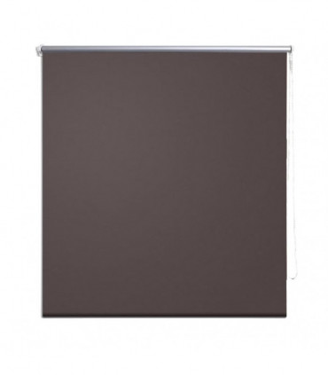 Roller Blind Blackout 80 x 230 cm Coffee