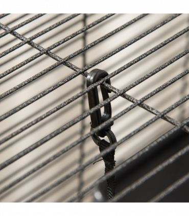 Rolling Small Animal Cage for Chinchillas Ferrets Kittens w/ Platform Ramp Tray