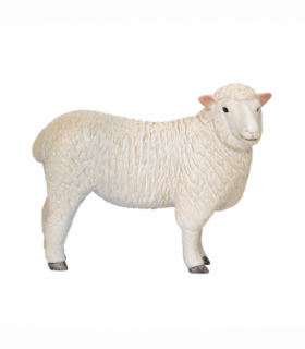 Romney Sheep Ewe Toy  Farm Animal Figurine