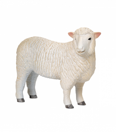 Romney Sheep Ewe Toy  Farm Animal Figurine