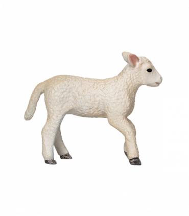 Romney Sheep Lamb Running  Realistic Farm Animal Figurine