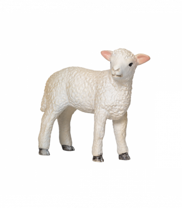 Romney Sheep Lamb Standing  Farm Animal Figurine