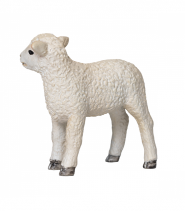 Romney Sheep Lamb Standing  Farm Animal Figurine