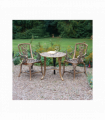 Rose Armchair Patio Set - Bronze