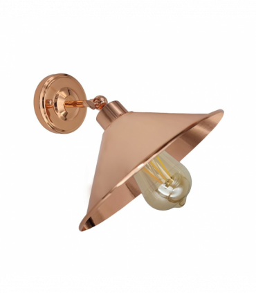 Rose Gold Retro Metal Lamp Electroplated Finish E27 lamp
