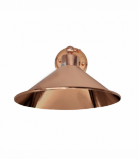 Rose Gold Retro Wall light Sturdy Metal Lamp Finish E27 lamp