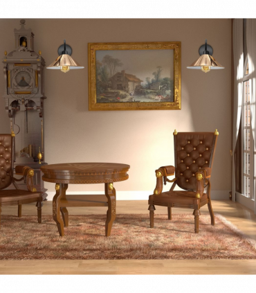 Rose Gold Wall Light Fixture,Black Wall Sconce E27 Base Socket Screw Type Wall Mounted Swan Neck Cone Shape Shade