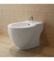 Round Bidet Stand White High-quality Ceramic