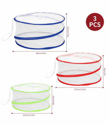 VINSANI SET OF 3 POP UP FOOD COVERS 0008501