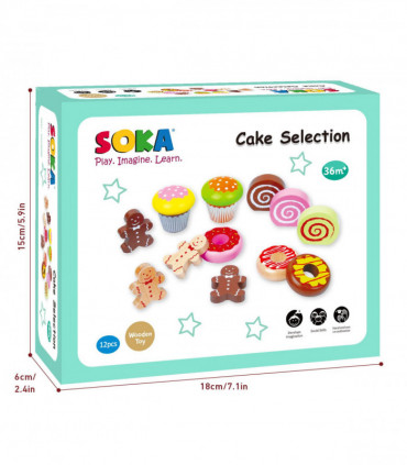 SOKA CAKE SELECTION SET 1010090
