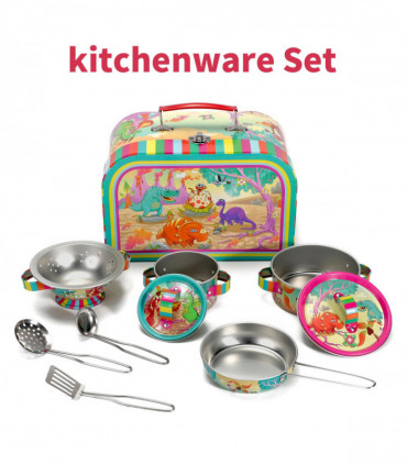 SOKA KITCHENWARE SET - DINOSAUR  0000351