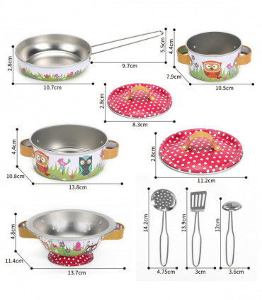 SOKA KITCHENWARE SET - ANIMALS 0000350