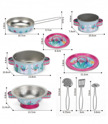 SOKA KITCHENWARE SET - LLAMA 0000349